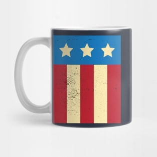 Vintage American Flag Mug